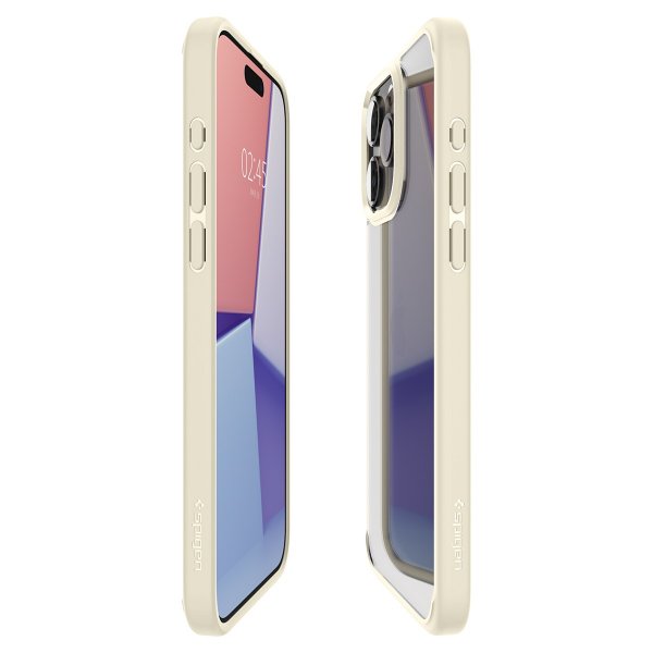 - iPhone 15 Pro Max - Skal - Ultra Hybrid - Mute Beige