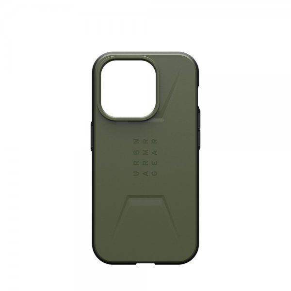 - iPhone 15 Pro - Skal - Civilian MagSafe - Olive Drab