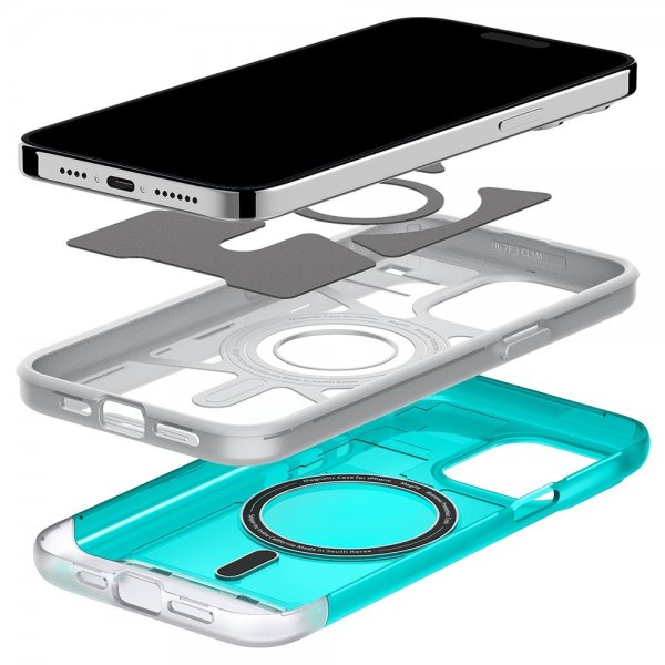 - iPhone 15 Pro - Skal - Classic C1 MagFit - Bondi Blue