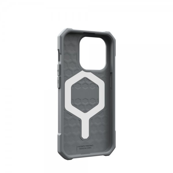 - iPhone 15 Pro - Skal - Essential Armor MagSafe - Silver
