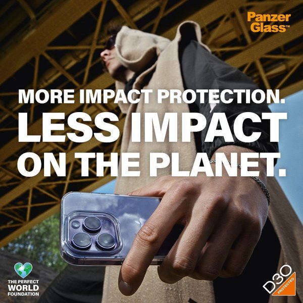 - iPhone 15 Pro - Skal - HardCase MagSafe D3O - Transparent