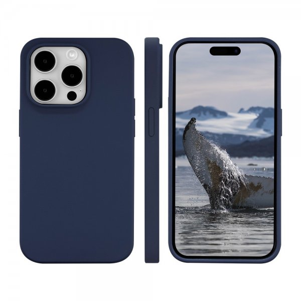 - iPhone 15 Pro - Skal - Monaco MagSafe - Pacific Blue