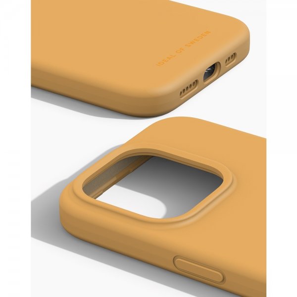 - iPhone 15 Pro - Skal - Silicone Case MagSafe - Apricot