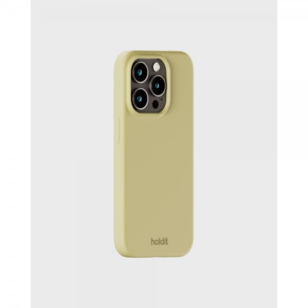 - iPhone 15 Pro - Skal - Silikon - Biscotti