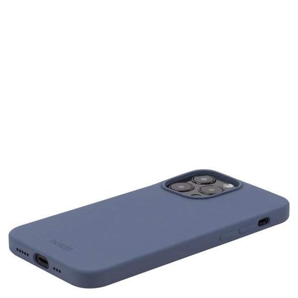 - iPhone 15 Pro - Skal - Silikon - Pacific Blue