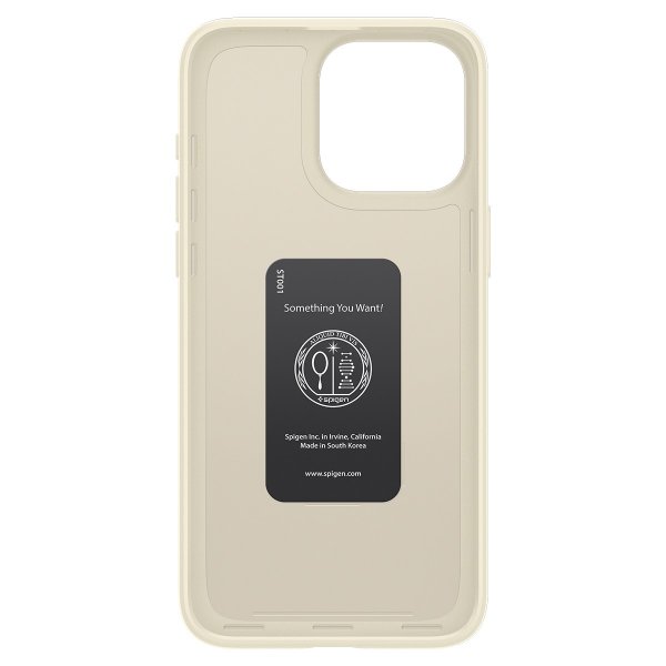 - iPhone 15 Pro - Skal - Thin Fit - Mute Beige