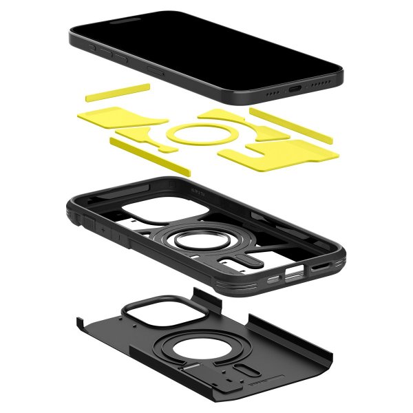 - iPhone 15 Pro - Skal - Tough Armor MagFit - Svart