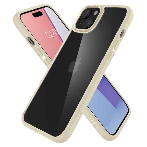 - iPhone 15 - Skal - Ultra Hybrid - Mute Beige