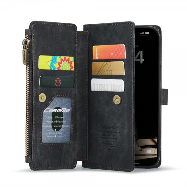 - iPhone 16 - Fodral - C30 Series - Svart