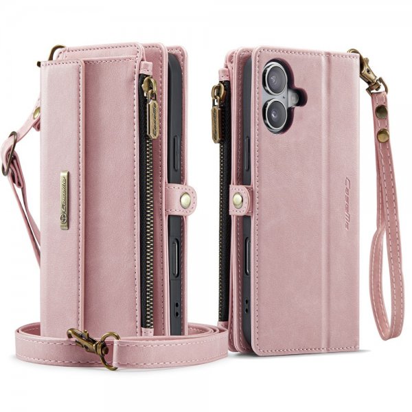 - iPhone 16 - Fodral - C39 Series - Rosa
