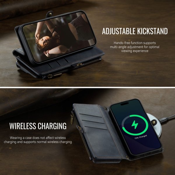 - iPhone 16 - Fodral - C39 Series - Svart