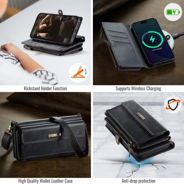 - iPhone 16 - Fodral - C39 Series - Svart