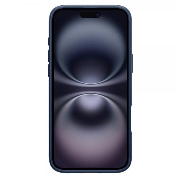 - iPhone 16 Plus - Skal - Liquid Air - Navy Blue
