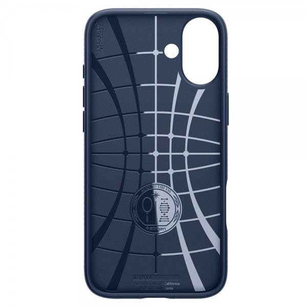 - iPhone 16 Plus - Skal - Liquid Air - Navy Blue