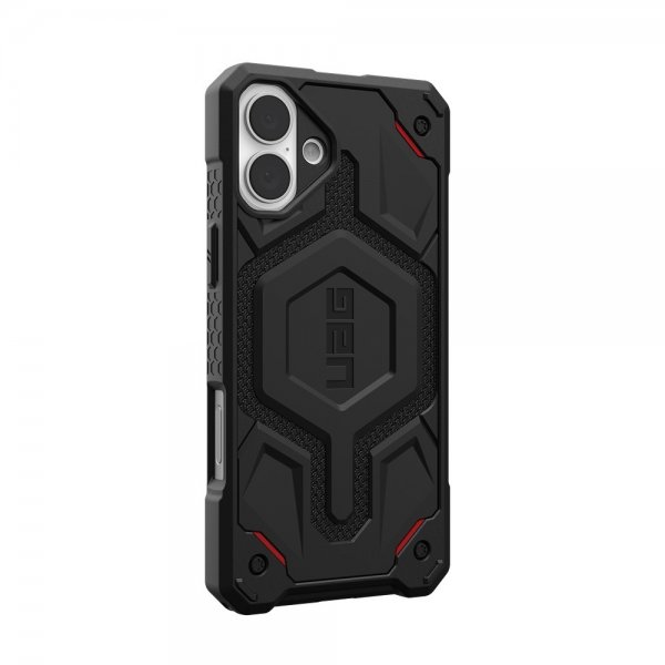 - iPhone 16 Plus - Skal - Monarch Pro Kevlar MagSafe - Svart