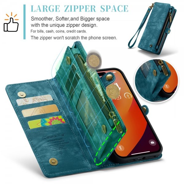 - iPhone 16 Pro - Fodral - 008 Series Löstagbart Skal - Blå