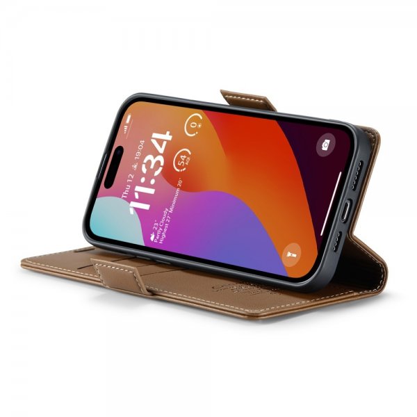 - iPhone 16 Pro - Fodral - 023 Series - Brun