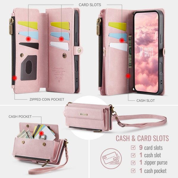 - iPhone 16 Pro - Fodral - C39 Series - Rosa
