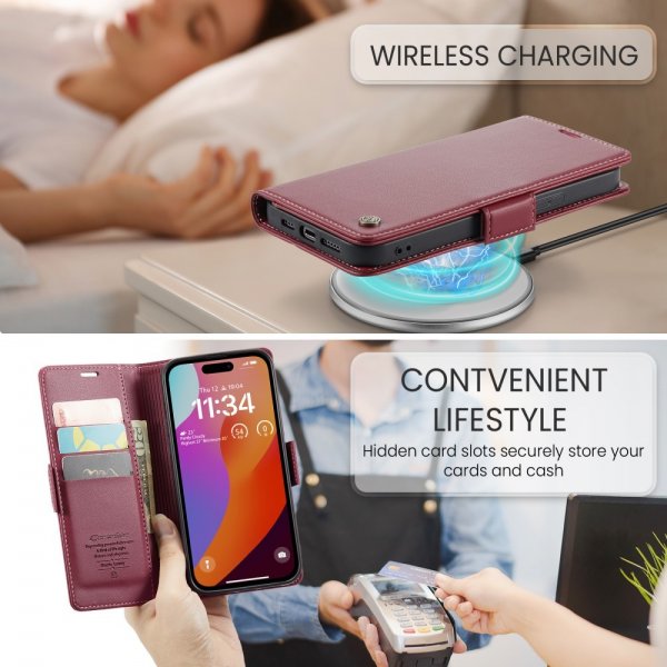 - iPhone 16 Pro Max - Fodral - 023 Series - Röd