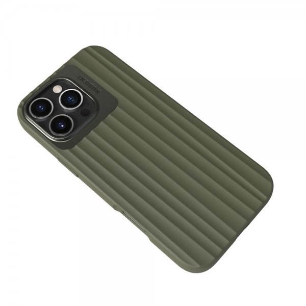 - iPhone 16 Pro Max - Skal - Bold MagSafe - Olive Green