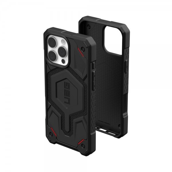 - iPhone 16 Pro Max - Skal - Monarch Pro Kevlar MagSafe - Svart