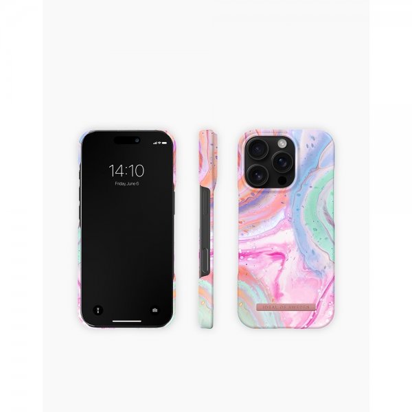 - iPhone 16 Pro Max - Skal - Printed Case MagSafe - Pastel Marble