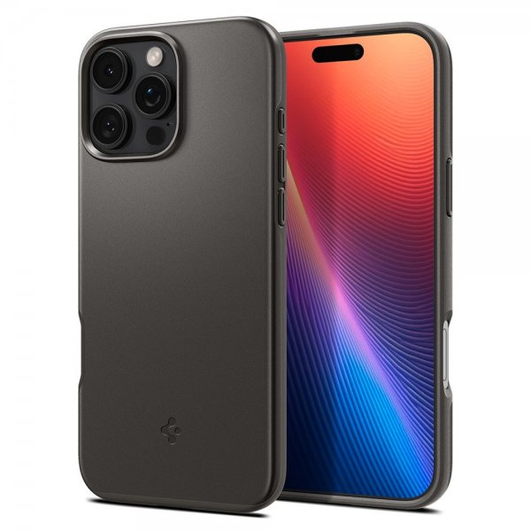 - iPhone 16 Pro Max - Skal - Thin Fit MagFit - Gunmetal
