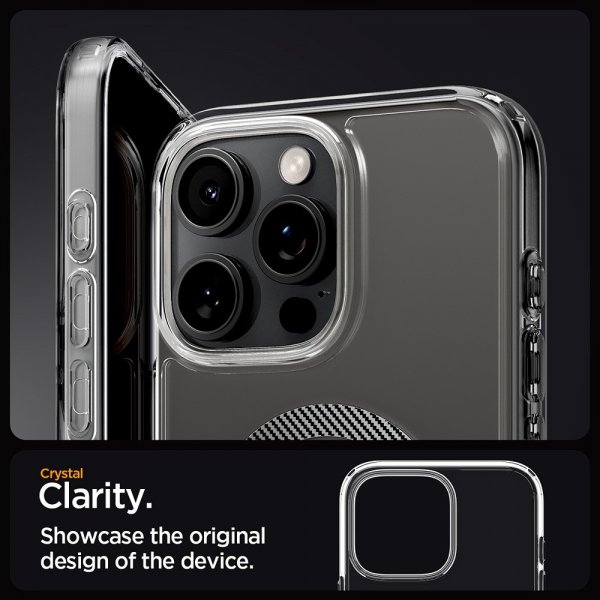 - iPhone 16 Pro Max - Skal - Ultra Hybrid MagFit - Carbon Fiber