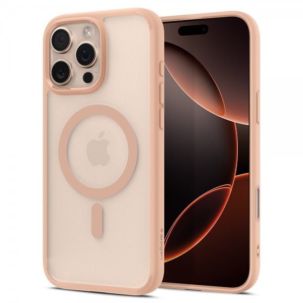 - iPhone 16 Pro Max - Skal - Ultra Hybrid T MagFit - Frost Rose Titanium