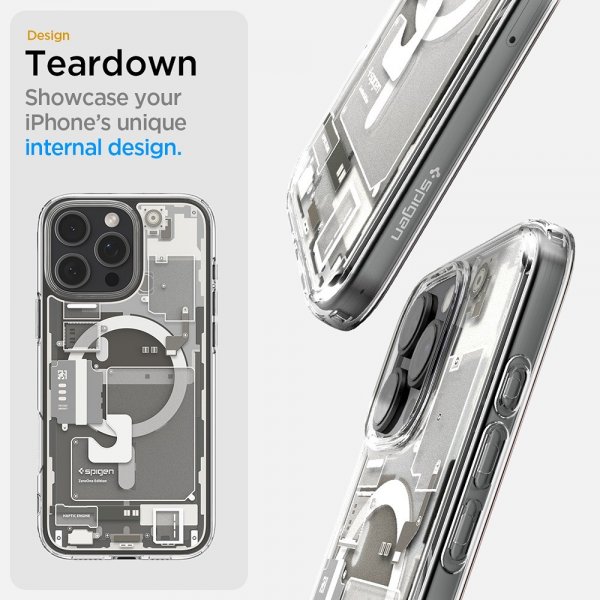 - iPhone 16 Pro Max - Skal - Ultra Hybrid Zero One MagFit - Natural Titanium