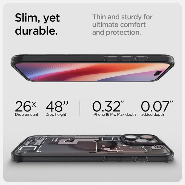 - iPhone 16 Pro Max - Skal - Ultra Hybrid Zero One MagFit - Svart