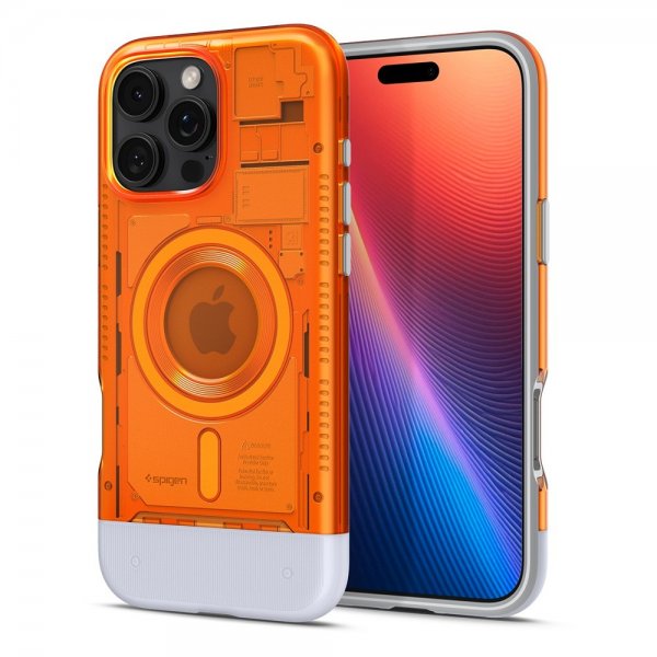 - iPhone 16 Pro - Skal - Classic C1 MagFit - Tangerine