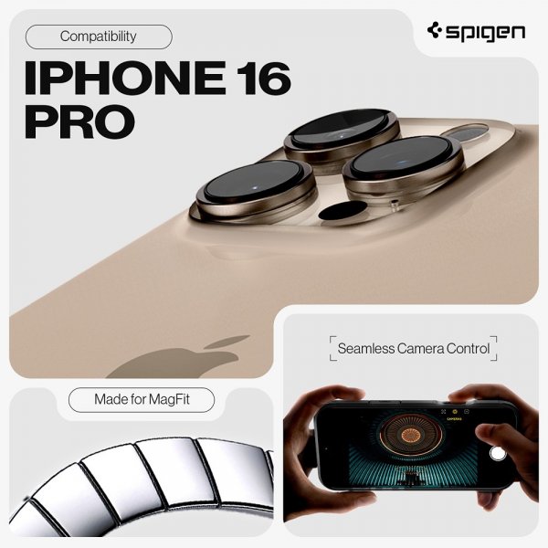 - iPhone 16 Pro - Skal - Tough Armor T MagFit - Frost Black