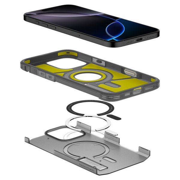 - iPhone 16 Pro - Skal - Tough Armor T MagFit - Frost Black