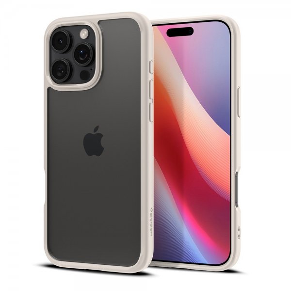 - iPhone 16 Pro - Skal - Ultra Hybrid - Natural Titanium