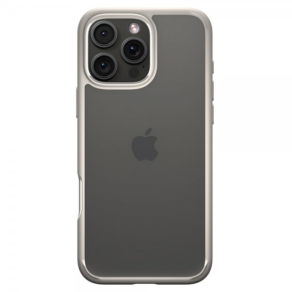 - iPhone 16 Pro - Skal - Ultra Hybrid - Natural Titanium