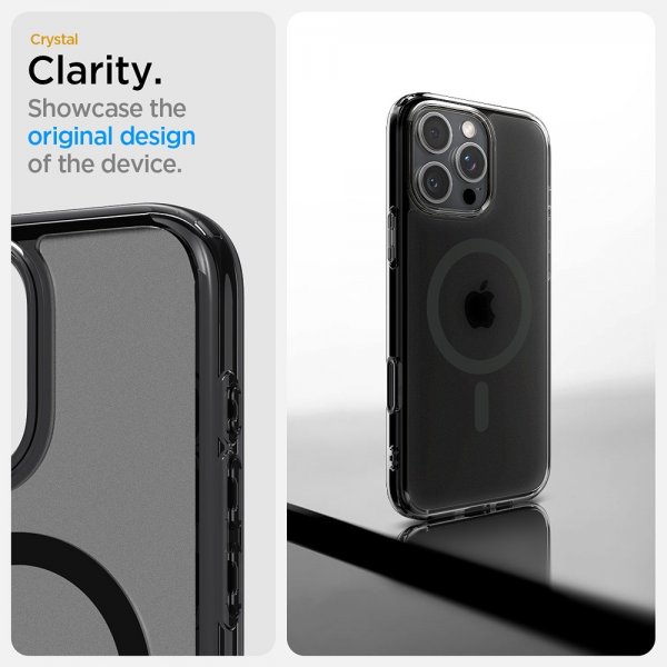 - iPhone 16 Pro - Skal - Ultra Hybrid T MagFit - Frost Black
