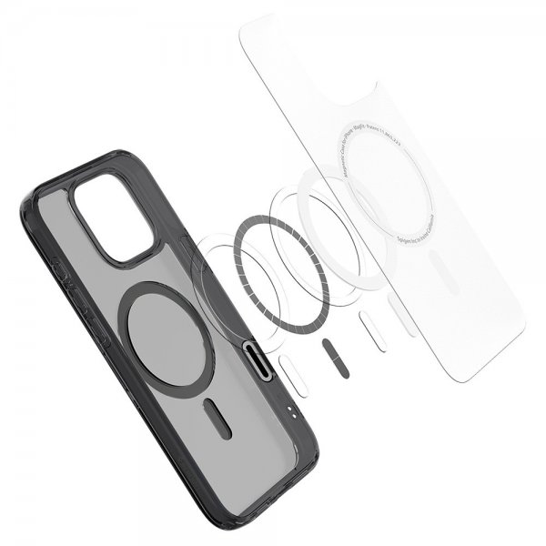 - iPhone 16 Pro - Skal - Ultra Hybrid T MagFit - Frost Black
