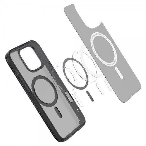 - iPhone 16 Pro - Skal - Ultra Hybrid T MagFit - Frost Black