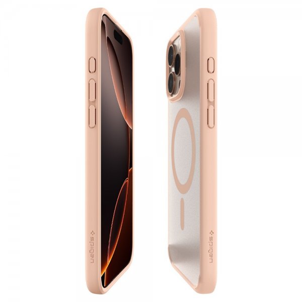 - iPhone 16 Pro - Skal - Ultra Hybrid T MagFit - Frost Rose Titanium