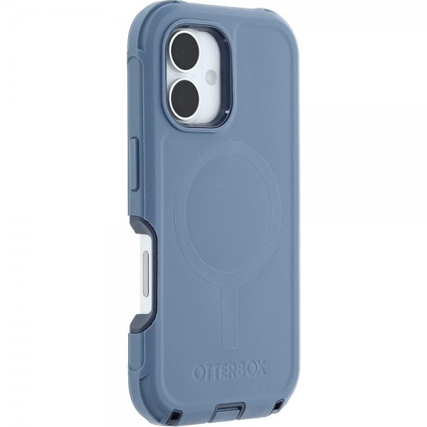 - iPhone 16 - Skal - Defender MagSafe - Baby Blue Jeans