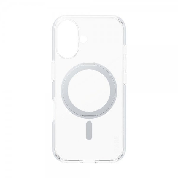 - iPhone 16 - Skal - Kickstand MagSafe - Silver
