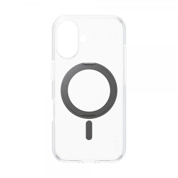 - iPhone 16 - Skal - Kickstand MagSafe - Svart