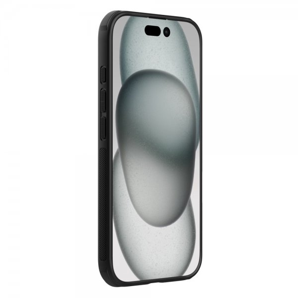 - iPhone 16 - Skal - Super Frosted Shield Pro MagSafe - Svart