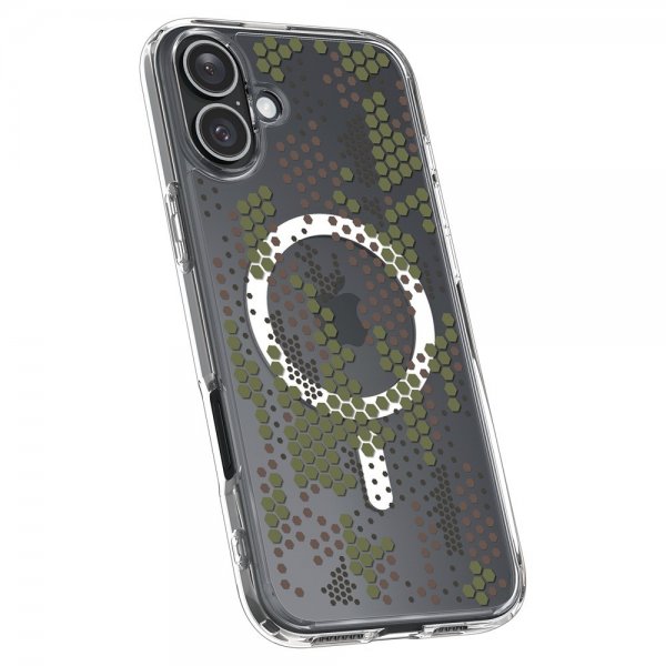 - iPhone 16 - Skal - Ultra Hybrid MagFit - Digital Camo