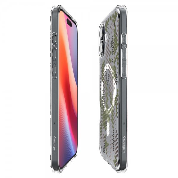 - iPhone 16 - Skal - Ultra Hybrid MagFit - Digital Camo