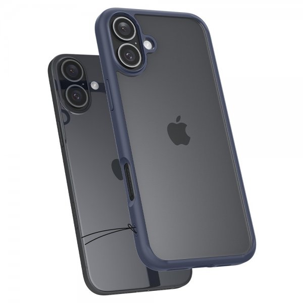 - iPhone 16 - Skal - Ultra Hybrid - Navy Blue