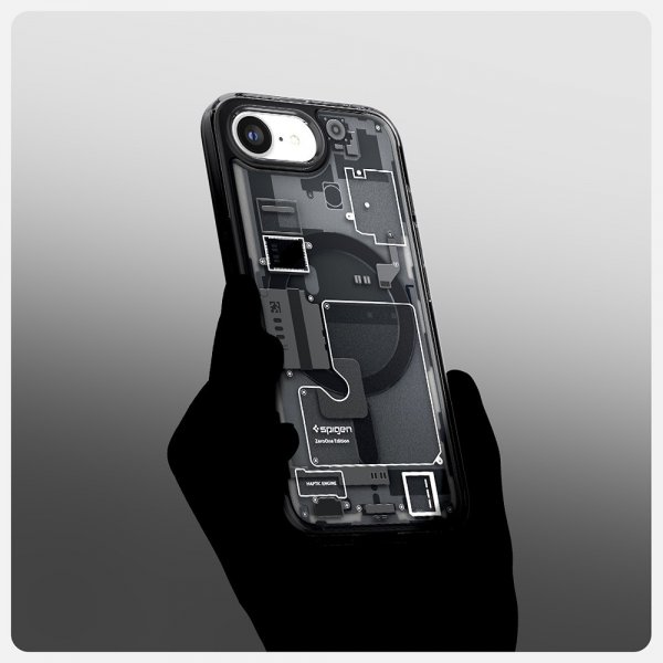 - iPhone 16e/iPhone 17e - Skal - Ultra Hybrid Zero One MagFit - Svart