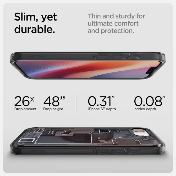 - iPhone 16e/iPhone 17e - Skal - Ultra Hybrid Zero One MagFit - Svart