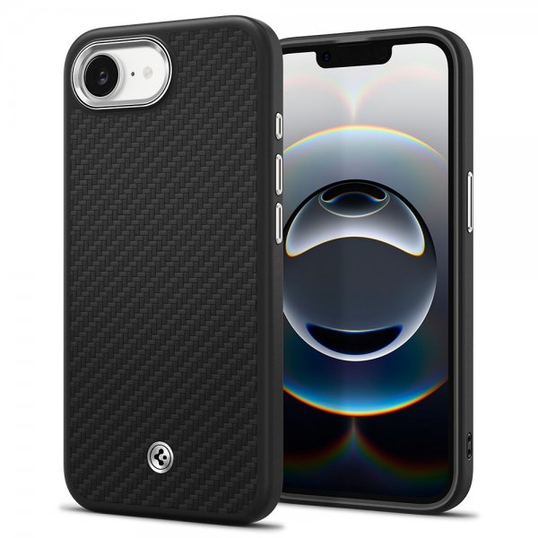 - iPhone 16e/17e - Skal - Enzo Aramid MagFit - Matte Black